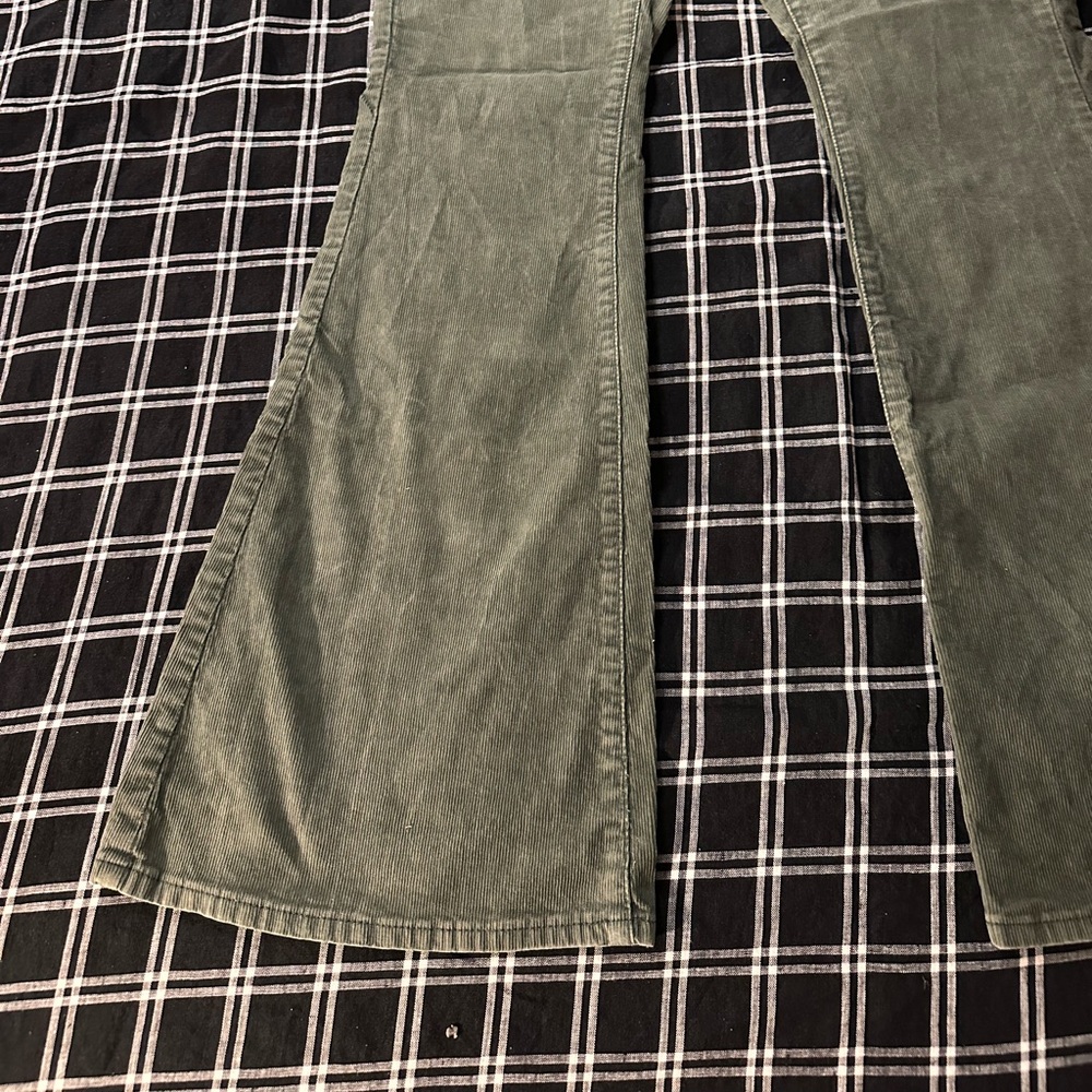 We The Free Olive Green Corduroy Boot Cut Pants - Picture 5 of 8